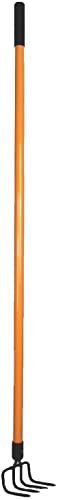 Ashman Garden Cultivator (1Pack)– Sturdy Hand Tiller/Cultivator – Heavy Duty Blade for Digging, Loosening Soil and Weeding – Rubber Grip Handle for a Strong Hold – Rust Resistant - size: 1 Pack