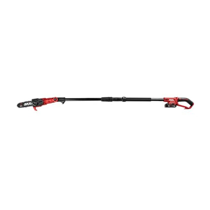 SKIL PS4563B-10 PWR CORE 20 8" 20V Pole Saw Kit, Includes with 2.0Ah Lithium Battery and Charger, Red - style: 20V 8" Pole Saw Kit