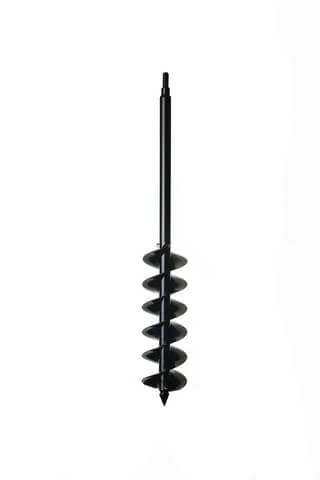 Power Planter Bulb Auger & Bedding Plant Tool - 4x28 Garden Auger Drill Bit with 1/2" Non-Slip Hex Drive, Hand-Welded Planting Auger Gardening Drill, Earth Auger Digging Tools, Up to 28" Deep