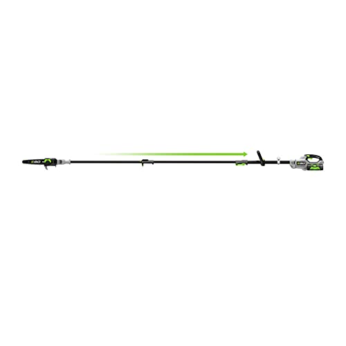 EGO Power+ Pole Saw for Tree Trimming, Cordless Electric Pole Saw with Telescopic LED Cut Line Indicator, Includes 56V 2.5Ah Battery and Charger - PS1001 - style: Pole Saw w/2.5Ah Battery