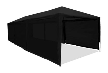 6' x 10' (Black) HD Mesh Tarp Net Sun Shade Fence Screen Patio Canopy Cover (Finished Size 5'.6" X 9'.6") - size: 6'x10'