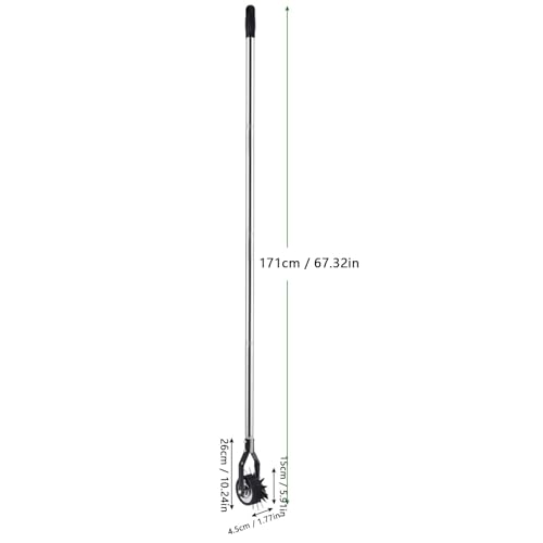 Eujgoov Wheel Edger 171cm Manual Lawn Tool Sidewalk Grass Trimmer