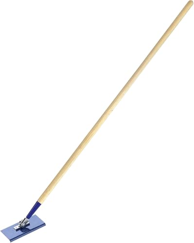 Bon 22-739 Blue Steel Walking Edger 9" x 4" 3/8" Radius 1/2" Depth Two Way Concrete Edging Tool (Handle Sold Separately) - style: 3/8" x 1/2" Depth