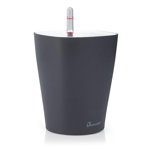 Dexceder 6x7 Self Watering Planter (Slate Gray) - color: Slate Gray