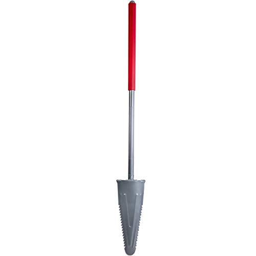 RA-003 58-Inch Straight Shaft Carbon Steel Shovel - size: 58-Inch