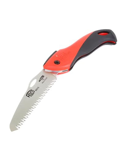 FELCO 601 Folding Pruning Saw – Compact Pull-Stroke Saw for Gardening & Vineyard Use | Tree Branch Cutter | Folding Handsaw with Chrome-Plated 4.7" Blade, Non-Slip Handle, Blade Lock, Swiss Precision