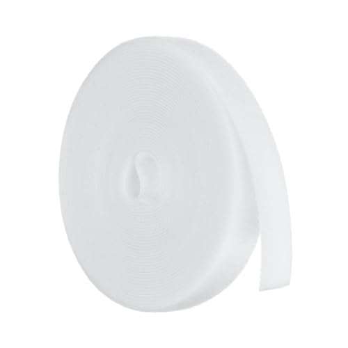 HARFINGTON Garden Plant Tape 16.4ft 1/2" Reusable Ties Strap White - color: White, size: 16.4ft x 1/2"