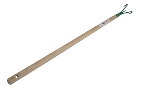 Eurogarden Kids 3 Tine Cultivator – Lightweight Garden Tool with Long Wooden Handle for Children or Adults Who Prefer Smaller Tools – 35” Length, Heavy-Duty Steel Head - style: 3-Tine Kid's Cultivator