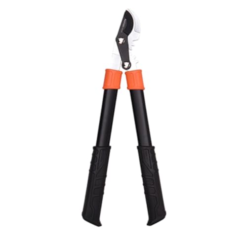Edward Tools 19" Gear Drive Gardening Loppers - Heavy Duty Lopper Pruner with Gear Drive for Extra Leverage - High Carbon Steel Teflon Coated Blade - Ergo Grip Rubber Handle