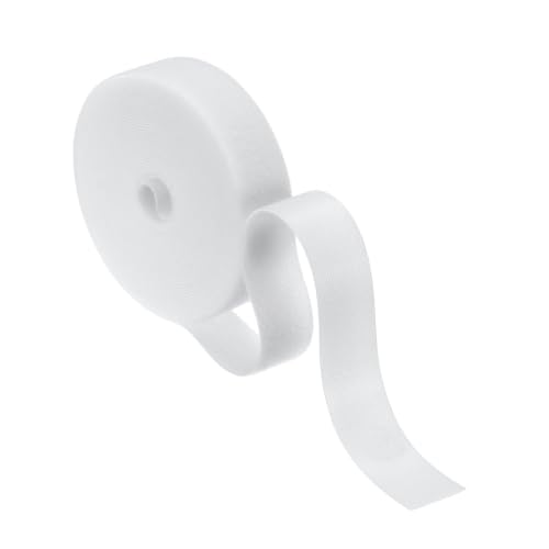 HARFINGTON Garden Plant Tape 16.4ft 25/32" Reusable Ties Strap White - color: White, size: 16.4ft x 25/32"