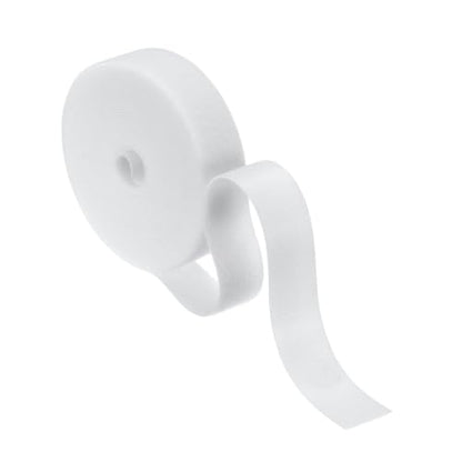 HARFINGTON Garden Plant Tape 16.4ft 25/32" Reusable Ties Strap White - color: White, size: 16.4ft x 25/32"
