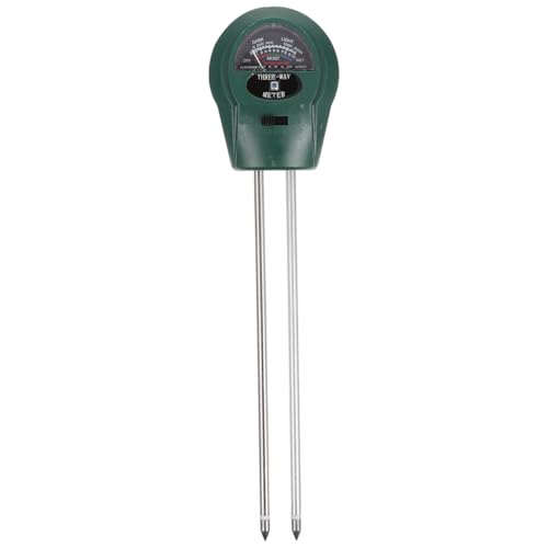 Toddmomy 3 in 1 Soil Tester Soil Moisture Ph Meter Digital Tester for Plants Gardening for Indoor Plants Garden Lawn Greenhouse Large Dial Reading