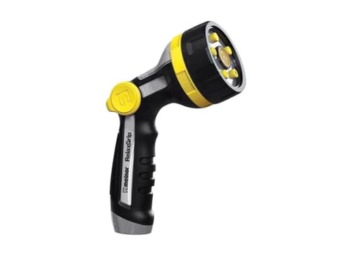Melnor RelaxGrip 5 Pattern Adjustable Multi-Pattern Metal Hose Nozzle