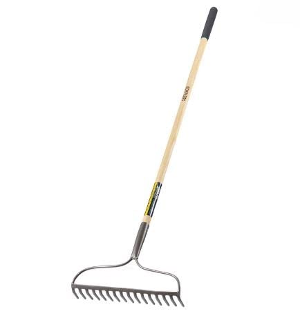 Gemplers Forged Bow Rake, Wood Handle