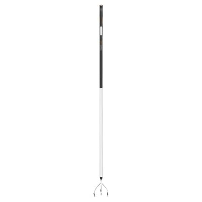 Fiskars Xact Cultivator 3 prongs 150 mm, for Optimal Cultivation of the Soil, Length: 172 cm, Width: 14.8 cm, Black/Orange, Stainless Steel/Plastic/Aluminium, 1027040 - style: Manifold