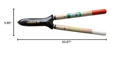 Okatsune Precision Hedge Shears 6" Blade, 20" total length - size: 6"