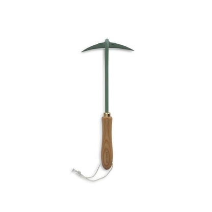 Barebones Triangle Hoe - Stainless Steel Blade Japanese Gardening Tools for Weeding Long Handle and Hand Hoe (Ash/Mint) - color: Ash/Mint, size: Triangle Hoe