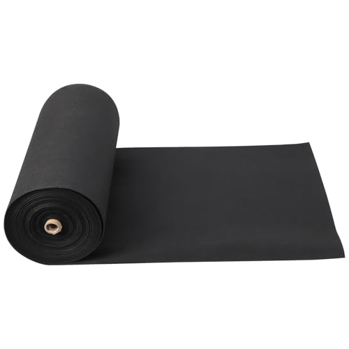 6 oz Heavy Duty Non-Woven Geotextile Fabric 6 ft x 300 ft, 350N Tensile Strength & 440N Load Capacity, Landscape Fabric for Driveway Stabilization, Erosion Control, French Drains & Road Base - size: 6FTx300FT-6.0OZ