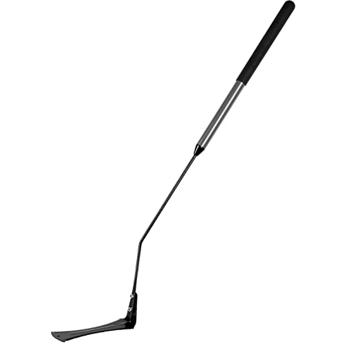 Walensee 39in Serrated Steel Scythe, Grass Whip for Tall Grass & Weeds - size: 39-Inch