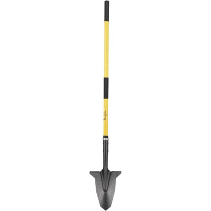 Spear Head Spade SHLF2 58" Garden Spade Shovel - Digging Shovel with a 9" x 11" Beveled Blade, Steel-Reinforced Fiberglass Long Handle & 2 Cushioned Grips - Digging Spade for Gardening