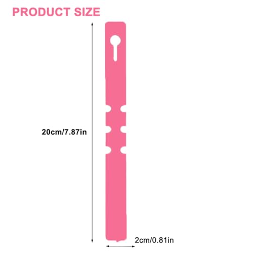 200Pcs Pink Plant Labels Plant Tags Wrap Around Hanging Tags Adjustable Outdoor Nursery Garden Labels Sun-Proof Reusable Tree Markers with 2pcs Waterproof Permanent Marker Pen (200Pcs Pink) - color: 200pcs Pink