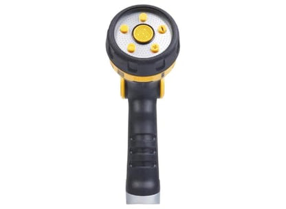 Melnor RelaxGrip 5 Pattern Adjustable Multi-Pattern Metal Hose Nozzle