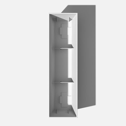 Veradek Pure Series Window Box Planter - Tapered Outdoor Planter - color: White, size: 36 inch - 2 Pack