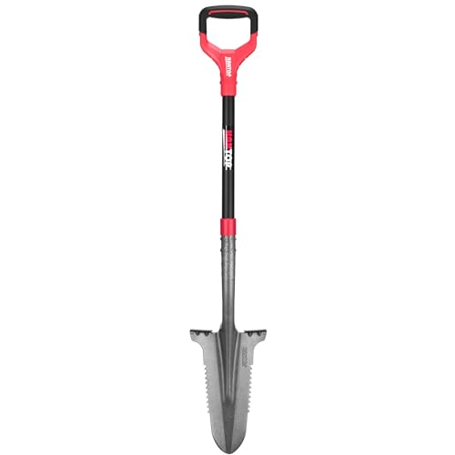 Drain Spade Root Saw Spades Digging Garden Shovel, 45.3 Inches