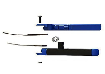Happy Hydro Trimming Scissors - Curved Tip - Titanium Coated Blades with Spring-Loaded Comfort Grip Handles - 2 Pack - size: 2 Pack