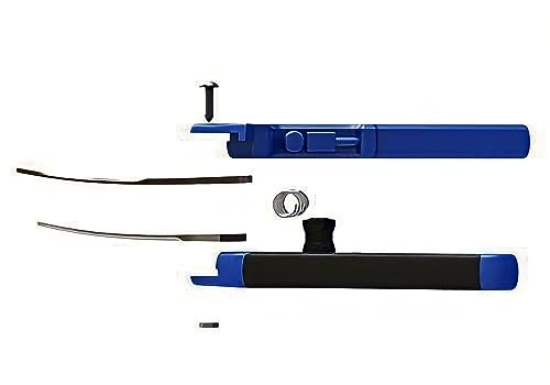 Happy Hydro Trimming Scissors - Curved Tip - Titanium Coated Blades with Spring-Loaded Comfort Grip Handles - 1 Pack - size: 1 Pack