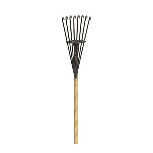 Yard Butler World's Greatest Shrub Rake - Sturdy & Handy Garden Rake - Safe for Clearing Debris from Plants & Flowers
