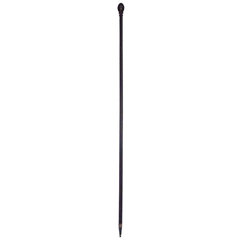 Panacea Products 87102 38" Garden Fence Post, Black - style: Post