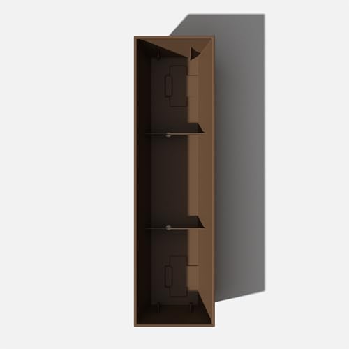 Veradek Pure Series Window Box Planter - Tapered Outdoor Planter - color: Espresso, size: 36 inch - 2 Pack
