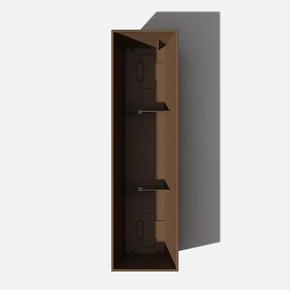 Veradek Pure Series Window Box Planter - Tapered Outdoor Planter - color: Espresso, size: 36 inch - 2 Pack
