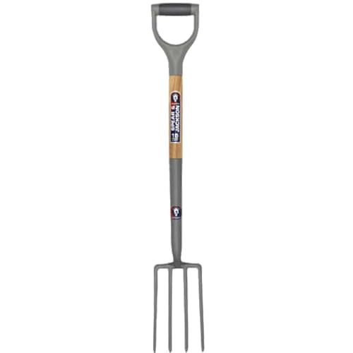 Spear & Jackson 1684NB Neverbend Carbon Steel Border Fork - style: Border Fork