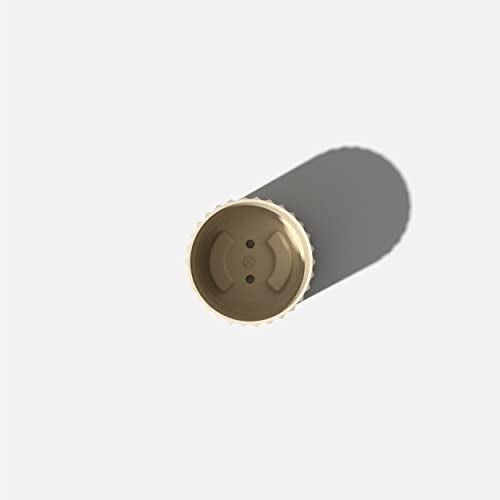 Veradek Demi Series Demi 6" Planter w/Tray, Sand - color: Sand, size: 6 inch