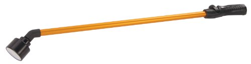 Dramm One Touch Rain Wand Watering Wand – 30 Inch Garden Watering Wand with Thumb Control Valve – Gentle Shower Spray for Plants, Flower Beds & Hanging Baskets – Orange - color: Orange, size: 30 Inches