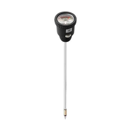 Soil pH Meter 3-in-1, Soil Moisture Meter with Light Tester for Gardening, Soil pH Tester for Plants No Battery Required, Moisture Light for Indoor Outdoor Potted Plants Lawn Farm