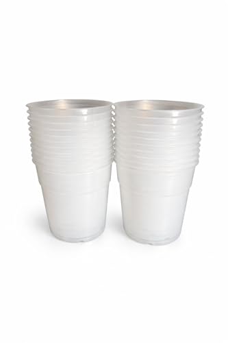 4.5 inch Super Clear Plastic Nursery pots Plant Seedling Starter containers (5)