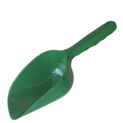 1PC Garden Soil Scoop Thick Plastic Lightweight Hand Shovel with Ergonomic Handle for Potting Succulents Balcony Plants, GreenLarge - color: GreenLarge