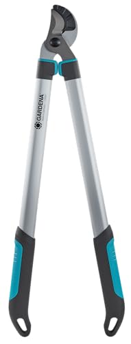 GARDENA Anvil Loppers, Heavy Duty Steel, 27 in Handle, 1.57 in. Cut - 12004 - size: 27", style: Anvil