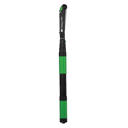 Hooyman Extendable Tree Saw with Compact Design, Detachable Handsaw and Telescoping Pole, No-Slip H-Grip, Impulse Hardened Teeth, and Wrist Lanyard for Tree Trimming, Hunting, Camping, and Outdoors - style: 10ft Extendable Saw