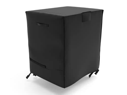 ATYARD 30-inch Outdoor Cover for Keter Unity (Small) Portable Table - UV Resistant, Breathable, All Weather (30" L x 24" W x 32" H)Black - color: Black, size: 30" L x 24" W x 32" H