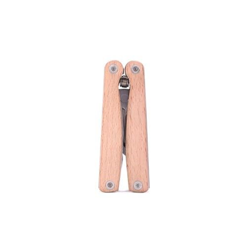 Kikkerland Beechwood Pocket Garden Plant Pruner Multi Tool, Beige - style: Pruner