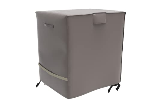 ATYARD 30-inch Outdoor Cover for Keter Unity (Small) Portable Table - UV Resistant, Breathable, All Weather (30" L x 24" W x 32" H) Brown - color: Brown, size: 30" L x 24" W x 32" H
