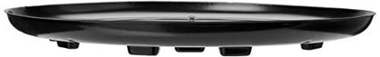 Bosmere S51710 Down Under Plant Saucer, 17", Black - color: Black, size: 17"