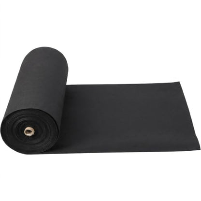 Towallmark 6 oz Heavy Duty Non-Woven Geotextile Fabric 4 ft x 50 ft, 350N Tensile Strength Landscape Fabric for Driveway Stabilization, French Drain, Erosion Control & Road Base - size: 4FTx50FT-6.0OZ