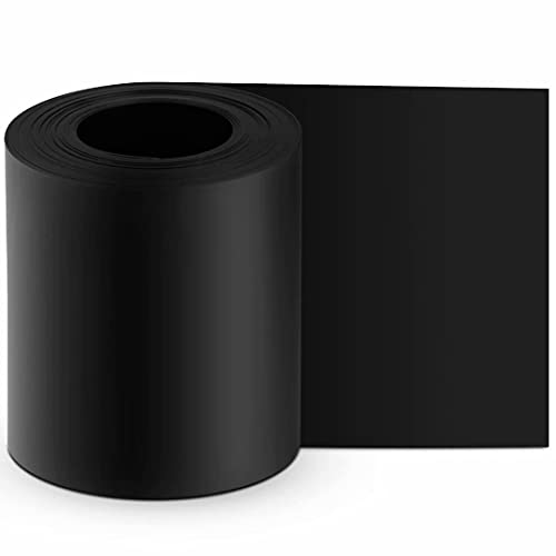 12 Gauge 20 Feet Grass Weed Barrier Landscape Edging 10 inch Depth Flexible Border Roll Lawn Landscape Garden Edging for Backyard Driveway Path Sidewalk
