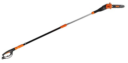WEN Electric Pole Saw, Corded, 8-Amp, 10-Inch with 14-Foot Reach (CP0810) - style: Corded 10 in. Pole Saw