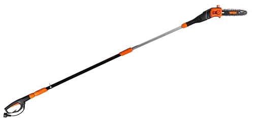 WEN Electric Pole Saw, Corded, 8-Amp, 10-Inch with 14-Foot Reach (CP0810) - style: Corded 10 in. Pole Saw